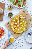 Frittata mit Feta