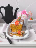 Carrot muesli cake for Easter