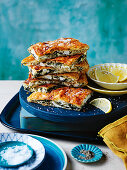 Silverbeet borek with feta