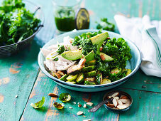 Greens and Chicken Salad