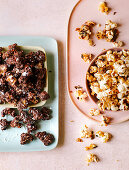 Pimp your popcorn – coconut and chocolate and herb and cheese