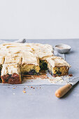 Blaubeer-Tahini-Kuchen vom Blech