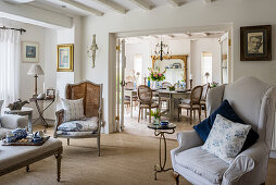 Sitting room, looking through to dining room