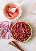 Raspberry-Rhubarb Tart