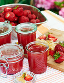 Strawberry and ginger jam