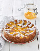 Peach cake