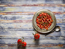 Tomato salad with herbes de provence