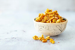 Chilli and peanut Popcorn