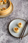 Siu Mai - Chinese Steamed Dumplings with Pork and Prawns