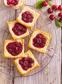 Cherry and Cheese Squares