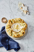 Camembert Wreath for Dipping