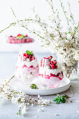 Eton Mess with raspberries