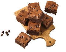 Brownies with chocolate chips