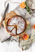 Orangen-Ricotta-Kuchen