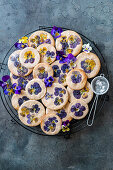 Viola cookies