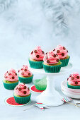 'Wassermelonen' Cupcakes