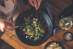 Roast vegetable salad