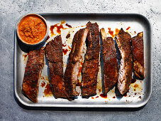 Spareribs im Piri-Piri-Stil