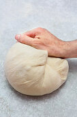 Rounding bread dough