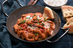 Vegan 'Butter Chicken' made from soy pulp
