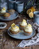 Lemon Poppy seed Cupcakes