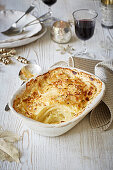 Dauphinoise-Kartoffeln zu Weihnachten