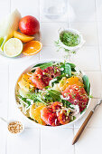 Zitrusfrüchte-Fenchel-Salat