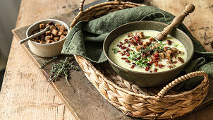 Leek and potato soup