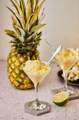 Ananas-Granita