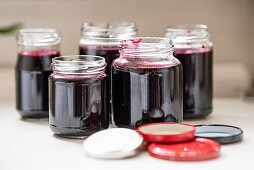 Black currant jelly
