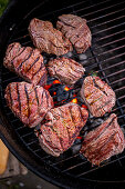 Steaks auf dem Grill