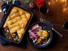 Spicy Baklava with Butternut Squash and Feta