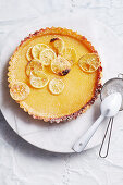 Tangy lemon tart (Air fryer)