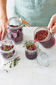 Preparing pickled beets