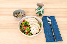 Chicken and Tabbouleh Salad