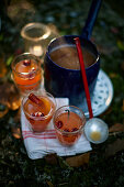 Pear and cranberry punch