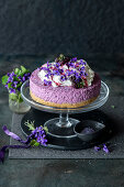 Wild Violet cheesecake