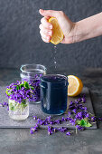 Wild Violet Lemonade