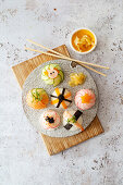 Temari Sushi Balls (Cute Sushi)