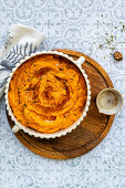 Whipped sweet potatoes