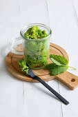 Pea and mint spread