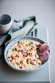 Risotto mit Sekt und Muscheln