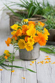 Bouquet of marigolds (calendula)