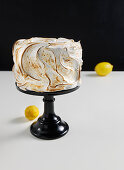 Lemon meringue layer cake