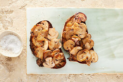 Mushroom bruschetta