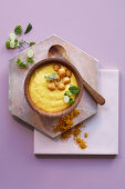 Curry chickpea dip