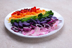 Rainbow salad