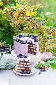 Brombeer-Buttercremetorte