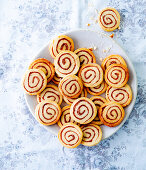 Cinnamon bun cookies