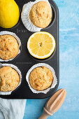 Gluten-free lemon muffins